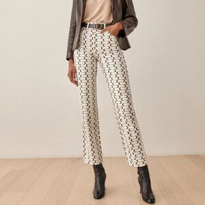 Reformation Mod High Rise Straight Jeans Size 27